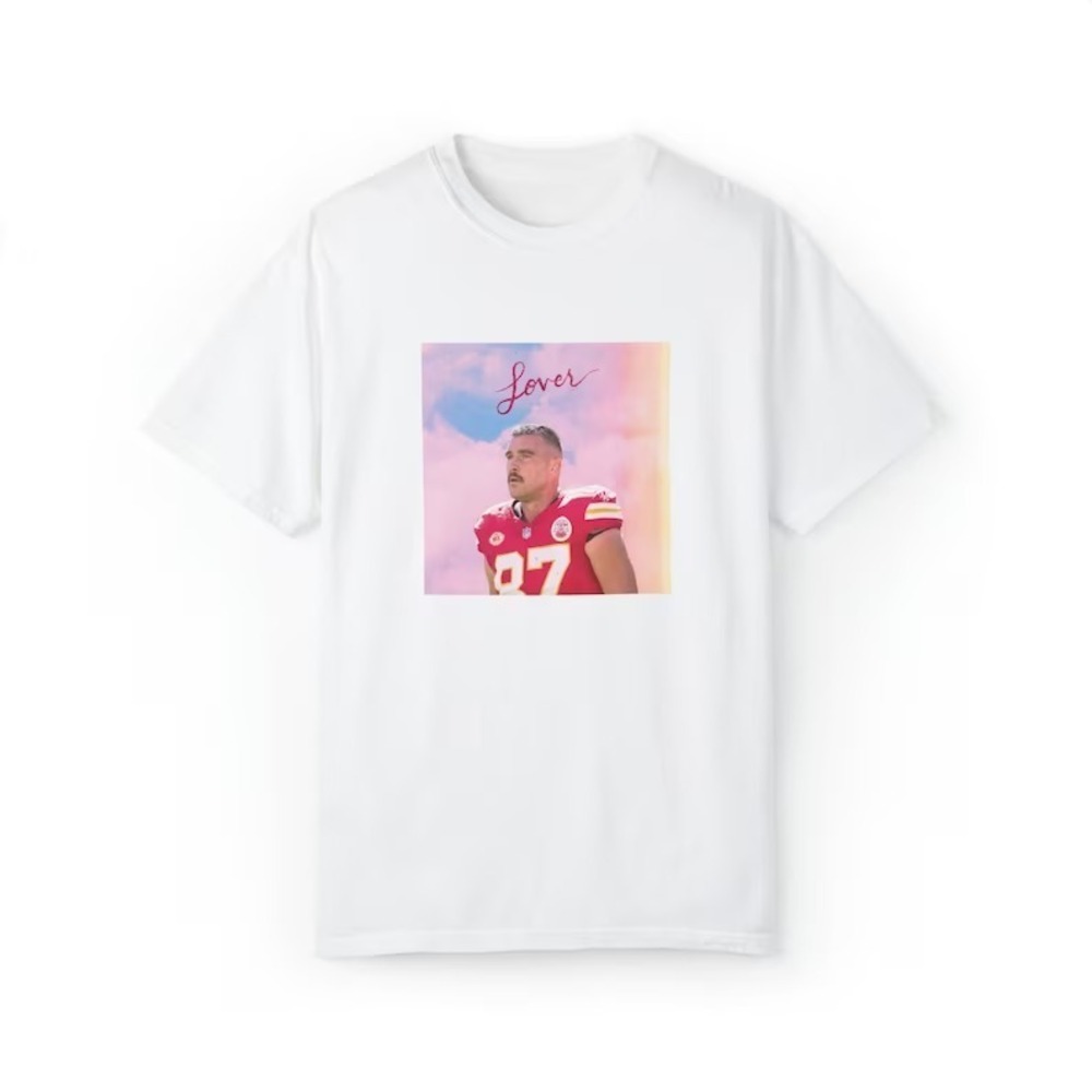 Lover Football Travis Kelce Eras Tour Chiefs Shirt